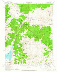 Bridgeport California Historical topographic map, 1:62500 scale, 15 X 15 Minute, Year 1958