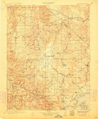 Bridgeport California Historical topographic map, 1:125000 scale, 30 X 30 Minute, Year 1911
