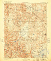 Bridgeport California Historical topographic map, 1:125000 scale, 30 X 30 Minute, Year 1920