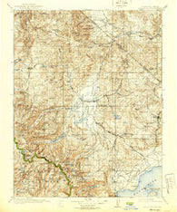 Bridgeport California Historical topographic map, 1:125000 scale, 30 X 30 Minute, Year 1911