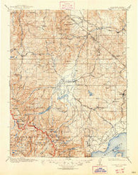 Bridgeport California Historical topographic map, 1:125000 scale, 30 X 30 Minute, Year 1911