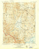 Bridgeport California Historical topographic map, 1:125000 scale, 30 X 30 Minute, Year 1911