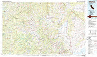 Bridgeport California Historical topographic map, 1:100000 scale, 30 X 60 Minute, Year 1985
