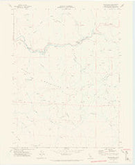 Bridgeville California Historical topographic map, 1:24000 scale, 7.5 X 7.5 Minute, Year 1969