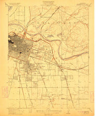 Brighton California Historical topographic map, 1:31680 scale, 7.5 X 7.5 Minute, Year 1911