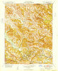 Briones Valley California Historical topographic map, 1:24000 scale, 7.5 X 7.5 Minute, Year 1949