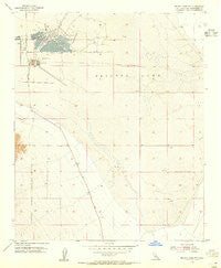 Bristol Lake NW California Historical topographic map, 1:24000 scale, 7.5 X 7.5 Minute, Year 1954