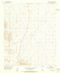 Bristol Lake SW California Historical topographic map, 1:24000 scale, 7.5 X 7.5 Minute, Year 1954