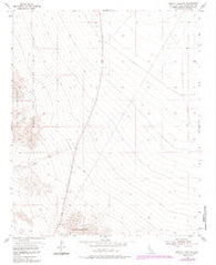 Bristol Lake SW California Historical topographic map, 1:24000 scale, 7.5 X 7.5 Minute, Year 1954