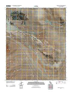 Bristol Lake NW California Historical topographic map, 1:24000 scale, 7.5 X 7.5 Minute, Year 2012