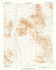 Broadwell Lake California Historical topographic map, 1:62500 scale, 15 X 15 Minute, Year 1955