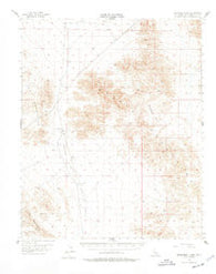 Broadwell Lake California Historical topographic map, 1:62500 scale, 15 X 15 Minute, Year 1955