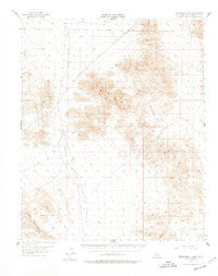 Broadwell Lake California Historical topographic map, 1:62500 scale, 15 X 15 Minute, Year 1955