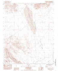 Broadwell Lake California Historical topographic map, 1:24000 scale, 7.5 X 7.5 Minute, Year 1984