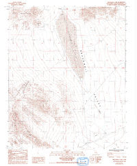 Broadwell Lake California Historical topographic map, 1:24000 scale, 7.5 X 7.5 Minute, Year 1984