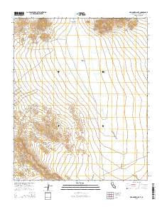 Broadwell Lake California Current topographic map, 1:24000 scale, 7.5 X 7.5 Minute, Year 2015