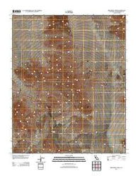Broadwell Mesa California Historical topographic map, 1:24000 scale, 7.5 X 7.5 Minute, Year 2012