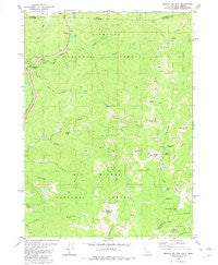 Broken Rib Mtn California Historical topographic map, 1:24000 scale, 7.5 X 7.5 Minute, Year 1982
