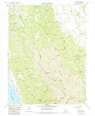 Brooks California Historical topographic map, 1:24000 scale, 7.5 X 7.5 Minute, Year 1959