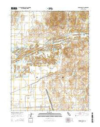 Browns Valley California Current topographic map, 1:24000 scale, 7.5 X 7.5 Minute, Year 2015