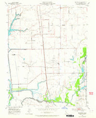 Bruceville California Historical topographic map, 1:24000 scale, 7.5 X 7.5 Minute, Year 1953