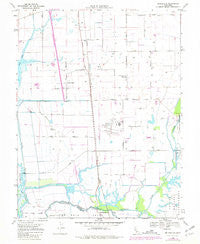 Bruceville California Historical topographic map, 1:24000 scale, 7.5 X 7.5 Minute, Year 1968