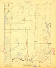 Bruceville California Historical topographic map, 1:31680 scale, 7.5 X 7.5 Minute, Year 1910