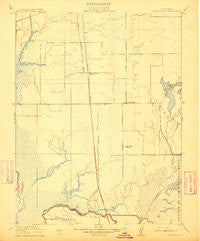 Bruceville California Historical topographic map, 1:31680 scale, 7.5 X 7.5 Minute, Year 1910