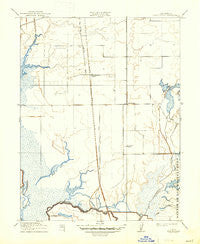 Bruceville California Historical topographic map, 1:31680 scale, 7.5 X 7.5 Minute, Year 1910