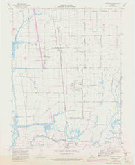 Bruceville California Historical topographic map, 1:24000 scale, 7.5 X 7.5 Minute, Year 1968