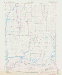 Bruceville California Historical topographic map, 1:24000 scale, 7.5 X 7.5 Minute, Year 1968