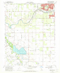 Brush Lake California Historical topographic map, 1:24000 scale, 7.5 X 7.5 Minute, Year 1969