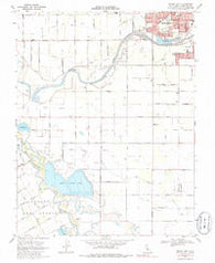 Brush Lake California Historical topographic map, 1:24000 scale, 7.5 X 7.5 Minute, Year 1969