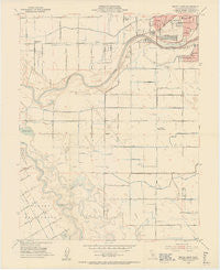 Brush Lake California Historical topographic map, 1:24000 scale, 7.5 X 7.5 Minute, Year 1953
