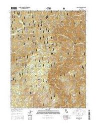 Brush Creek California Current topographic map, 1:24000 scale, 7.5 X 7.5 Minute, Year 2015
