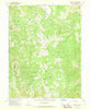Brushy Mtn California Historical topographic map, 1:24000 scale, 7.5 X 7.5 Minute, Year 1966