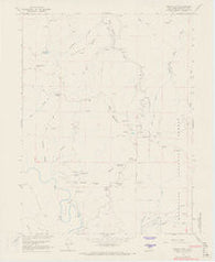 Brushy Mtn California Historical topographic map, 1:24000 scale, 7.5 X 7.5 Minute, Year 1966