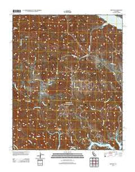 Bryson California Historical topographic map, 1:24000 scale, 7.5 X 7.5 Minute, Year 2012