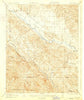 Bryson California Historical topographic map, 1:62500 scale, 15 X 15 Minute, Year 1919
