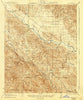 Bryson California Historical topographic map, 1:62500 scale, 15 X 15 Minute, Year 1919