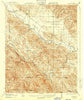 Bryson California Historical topographic map, 1:62500 scale, 15 X 15 Minute, Year 1919