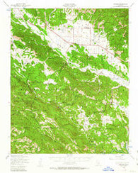Bryson California Historical topographic map, 1:62500 scale, 15 X 15 Minute, Year 1948
