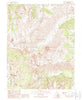 Buckeye Ridge California Historical topographic map, 1:24000 scale, 7.5 X 7.5 Minute, Year 1990