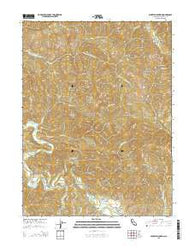 Buckeye Mountain California Current topographic map, 1:24000 scale, 7.5 X 7.5 Minute, Year 2015