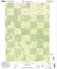 Buckhorn Bally California Historical topographic map, 1:24000 scale, 7.5 X 7.5 Minute, Year 2001