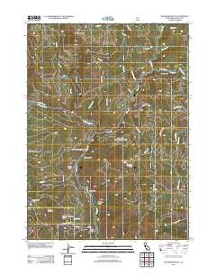 Buckhorn Bally California Historical topographic map, 1:24000 scale, 7.5 X 7.5 Minute, Year 2012