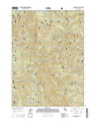 Buckhorn Bally California Current topographic map, 1:24000 scale, 7.5 X 7.5 Minute, Year 2015