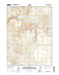Buckhorn Canyon California Current topographic map, 1:24000 scale, 7.5 X 7.5 Minute, Year 2015