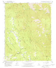 Buckingham Mtn California Historical topographic map, 1:24000 scale, 7.5 X 7.5 Minute, Year 1947