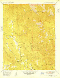 Buckingham Mtn California Historical topographic map, 1:24000 scale, 7.5 X 7.5 Minute, Year 1949